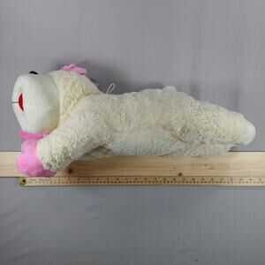 Lamb Chop Dog Plush Toy 24'' Jumbo Squeaky Soft Stuffed Pet Cuddle Chew Toy 2022